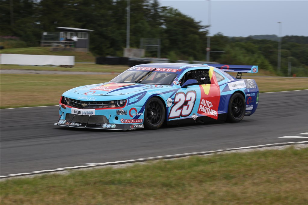 Jan Magnussen var hurtigst i warmuppen
(Foto: Motorsporten.dk)